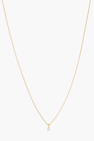 Hanger Mon Diamant - Geelgoud en Diamant 0,05 Karaat/1