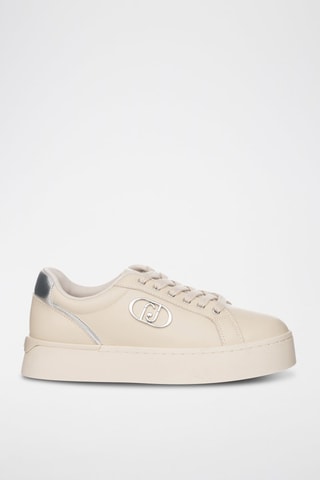 Baskets en cuir - Beige