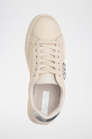 Baskets en cuir - Beige