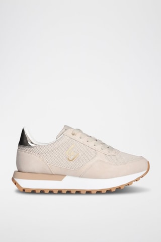 Sneakers - Blanc et beige