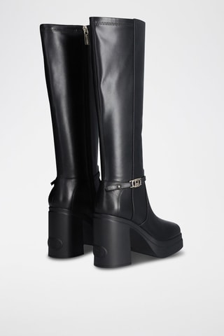 Bottes en cuir - Noir