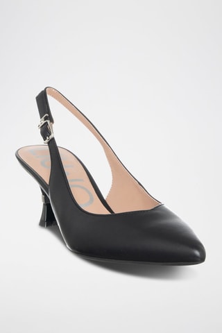 Escarpins en cuir Gaia - Noir