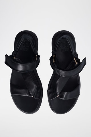 Sandales plateformes Frida - Noir