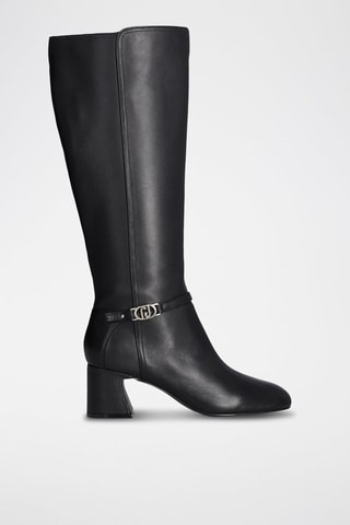 Bottes en cuir - Noir