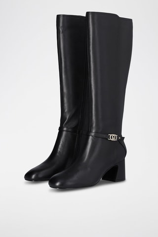 Bottes en cuir - Noir