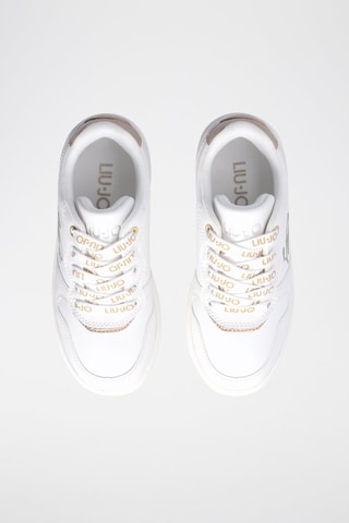 Sneakers Celia - Blanc et doré