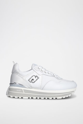 Baskets en nubuck Maxi Wonder - Blanc