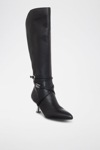 Bottes en cuir - Noir