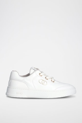 Baskets en cuir Me - Blanc