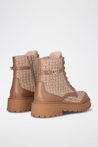 Bottines Rumi - Beige et marron