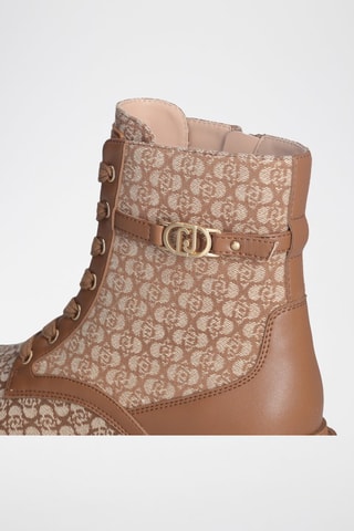 Bottines Rumi - Beige et marron