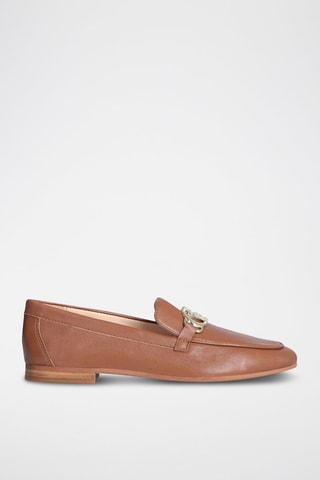 Mocassins en cuir Emel - Marron