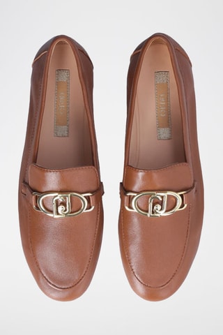 Mocassins en cuir Emel - Marron