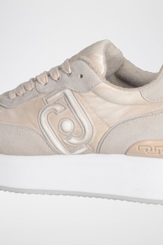 Baskets plateformes en nubuck Dreamy - Beige