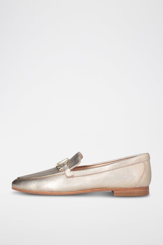 Mocassins en cuir Emel - Doré