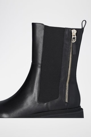 Bottines en cuir Rumi - Noir