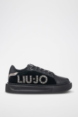 Baskets en nubuck - Noir