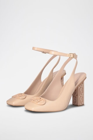 Escarpins en cuir Jennifer - Beige