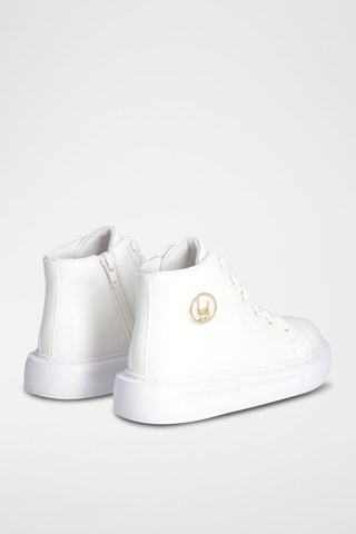 Baskets montantes plateformes Kylie - Blanc