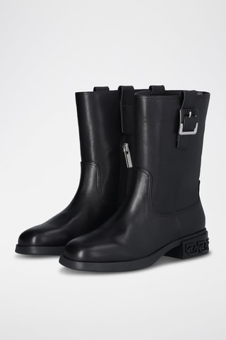 Bottes en cuir Yogi - Noir