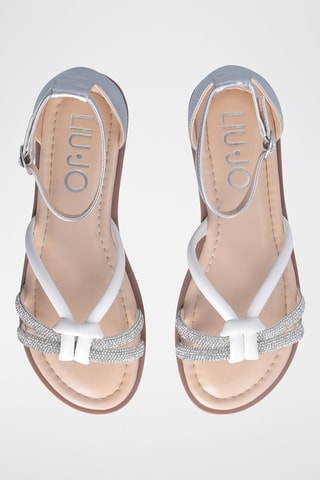 Sandales - Blanc et argenté