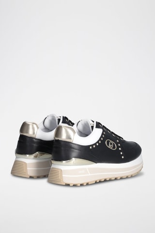 Baskets en cuir - Noir