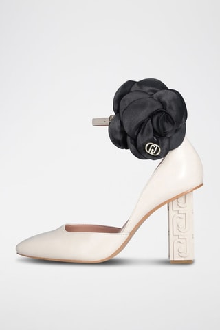 Escarpins en cuir de chèvre Jennifer - Blanc