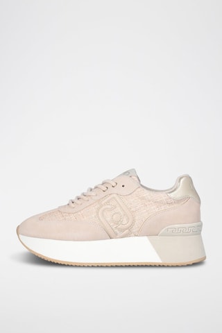 Sneakers plateformes en cuir Dreamy - Beige