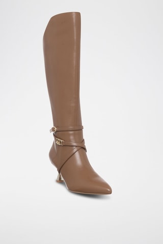 Bottes en cuir - Marron