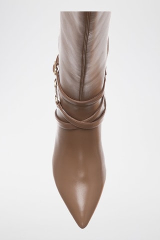 Bottes en cuir - Marron
