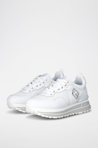 Baskets en nubuck Maxi Wonder - Blanc