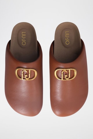 Sabots - Marron et doré