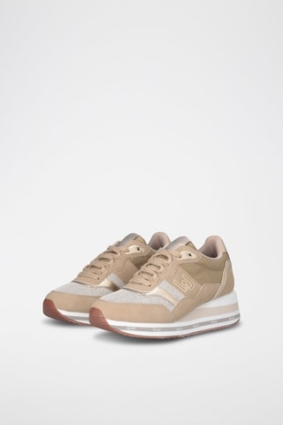 Sneakers plateformes Olivia - Beige