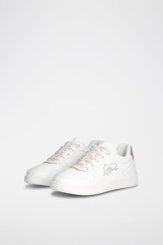 Sneakers Celia - Doré et blanc