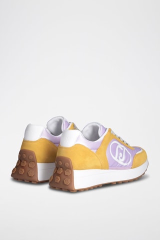 Sneakers en cuir Lolo - Jaune