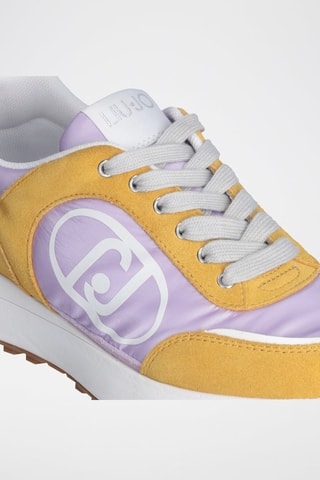 Sneakers en cuir Lolo - Jaune