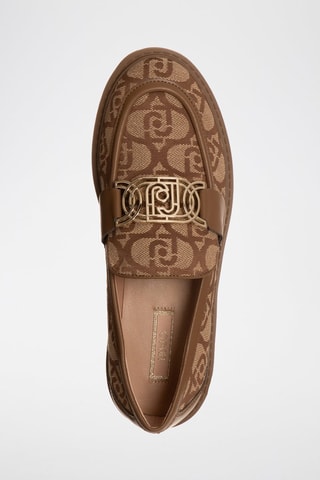 Mocassins à plateformes Cora - Marron