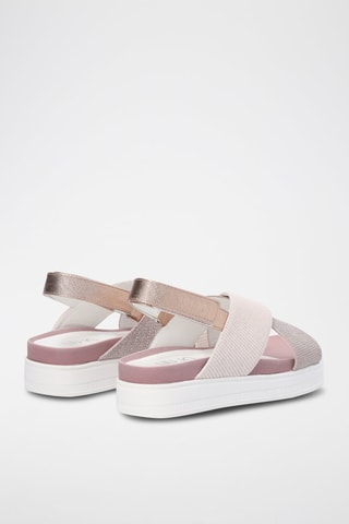 Sandales plateformes Chantal - Beige