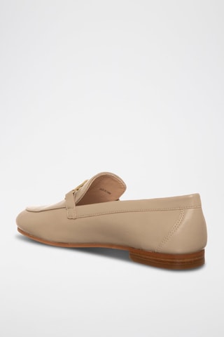 Mocassins en cuir Emel - Beige