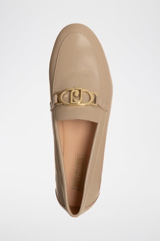 Mocassins en cuir Emel - Beige
