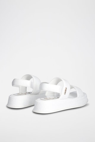 Sandales plateformes - Blanc