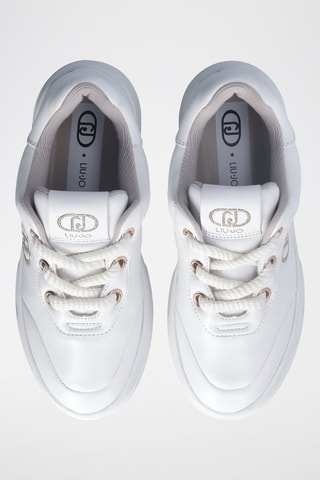 Baskets en cuir Me - Blanc