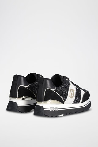 Baskets en cuir Maxi Wonder - Noir