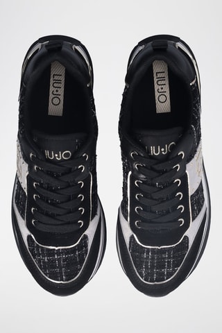 Baskets en cuir Maxi Wonder - Noir