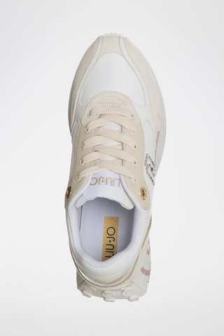Sneakers en cuir de taureau Lolo - Blanc