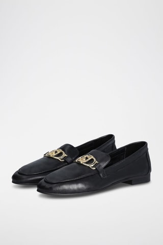 Mocassins en cuir Emel - Noir