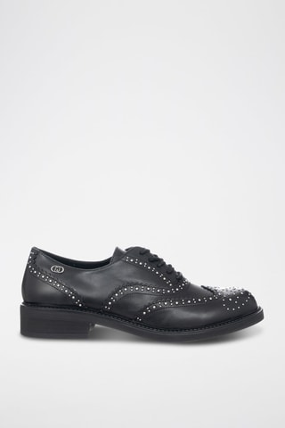 Derbys en cuir - Noir