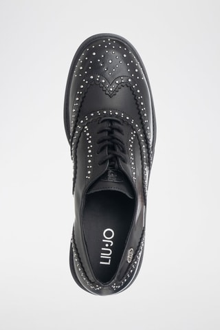 Derbys en cuir - Noir