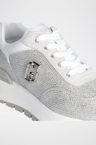 Baskets Amazing - Blanc, argenté et gris