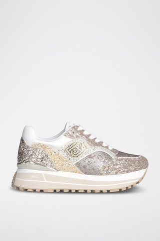 Baskets Maxi Wonder - Doré et blanc